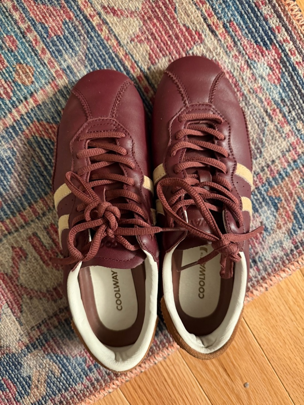 Coolway Step Sneakers  Burgundy  US 8 EU 39